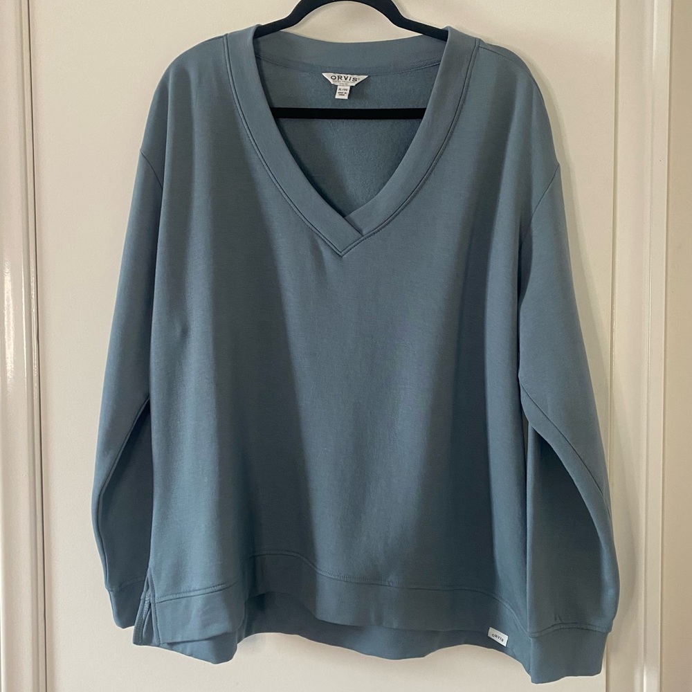 Orvis Soft V-Neck Pullover Sweater,‎ XL